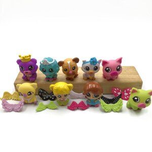 Tic Tac Toys XOXO Friends Figures 18 Pc. Lot Dolls People Animal Pets Wings